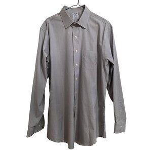 Brooks Brothers Regent Non-Iron Supima Cotton Button Down Shirt Men's Size 17-35
